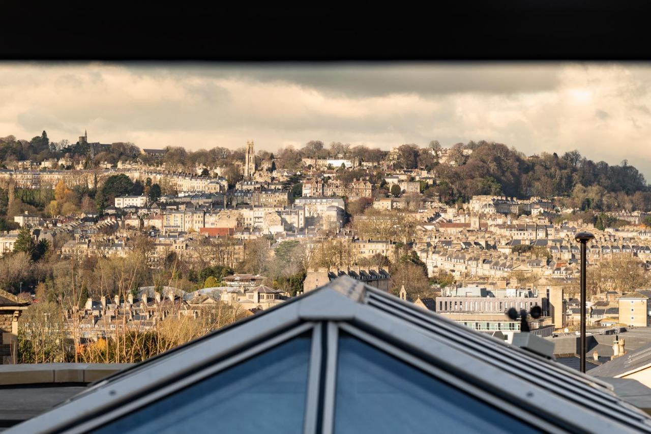 Leighton House - Boutique Guesthouse Bath Eksteriør bilde View of Bath from the Bath and Wells Cathedral